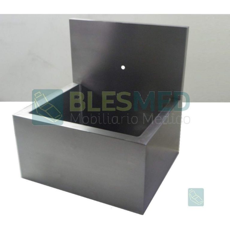 Lavabo Para Cirujano Doble De Acero Inoxidable - Muebles Medicos BlesMed